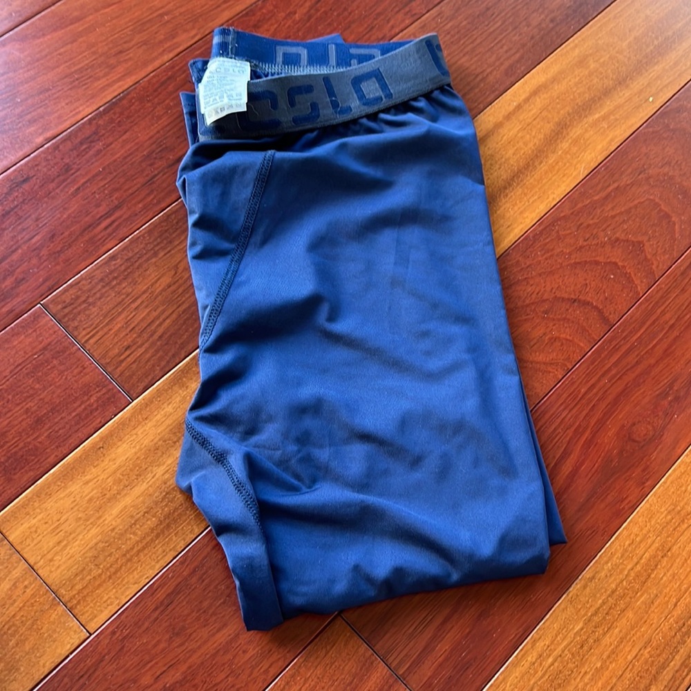 Tesla Long Navy Tights L